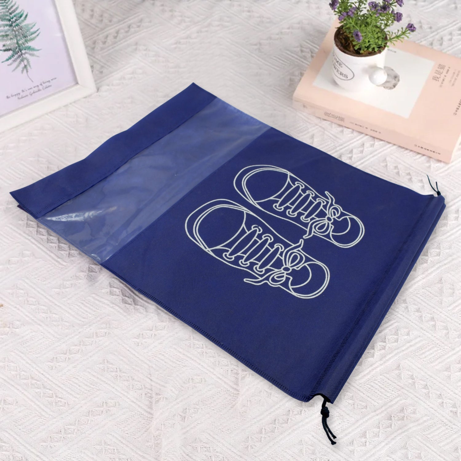 8783 BEACH BAG SHOES STORAGE BAG CLOSET ORGANIZER NON-WOVEN TRAVEL PORTABLE BAG WATERPROOF POCKET CLOTHING CLASSIFIED HANGING BAG SHOE BAG LUGGAGE TRAVEL PORTABLE SHOE POUCH NON WOVEN TRANSPARENT WINDOW (3 PC ) 8783 BEACH BAG SHOES STORAGE BAG CLOSET ORGANIZER NON-WOVEN TRAVEL PORTABLE BAG WATERPROOF POCKET CLOTHING CLASSIFIED HANGING BAG SHOE BAG LUGGAGE TRAVEL PORTABLE SHOE POUCH NON WOVEN TRANSPARENT WINDOW (3 PC )